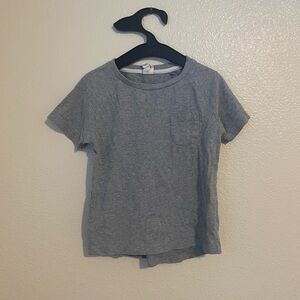 Classic Gray Kids Short Sleeve Tee